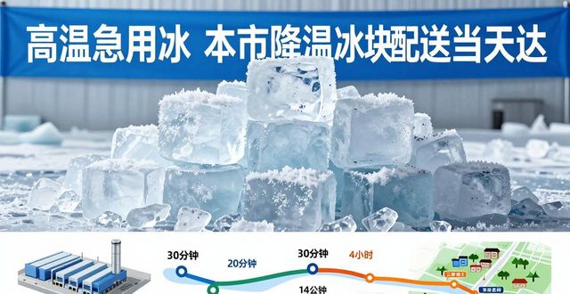 降温冰块配送流程_高效靠谱冰块运输_湖州降温冰块配送